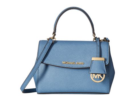 michael kors blue ava|Michael Kors ava extra small.